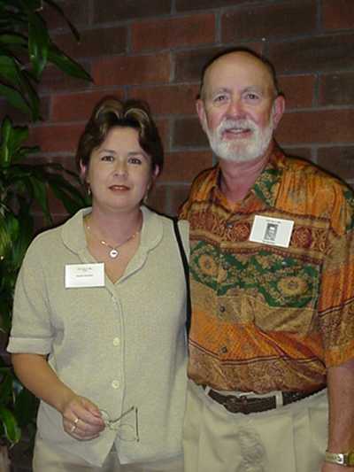 Ted and Sandy at 40th reunion photo