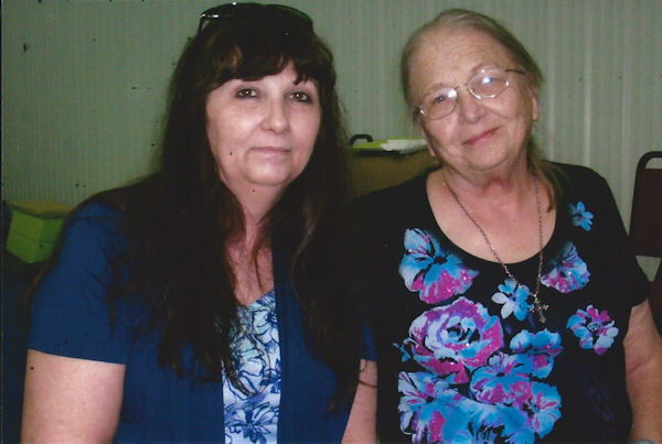 Shirley Ann Mercer with oldest daughter
